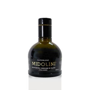 Olio extra vergine di oliva Midolini prodotto con olive italiane